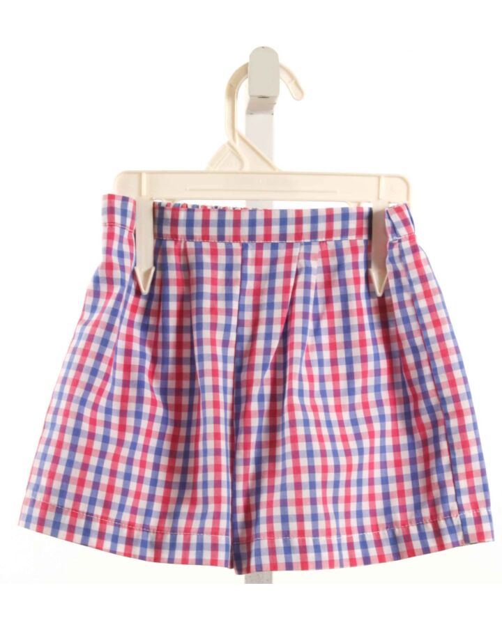 NO TAG  PINK  PLAID  SHORTS