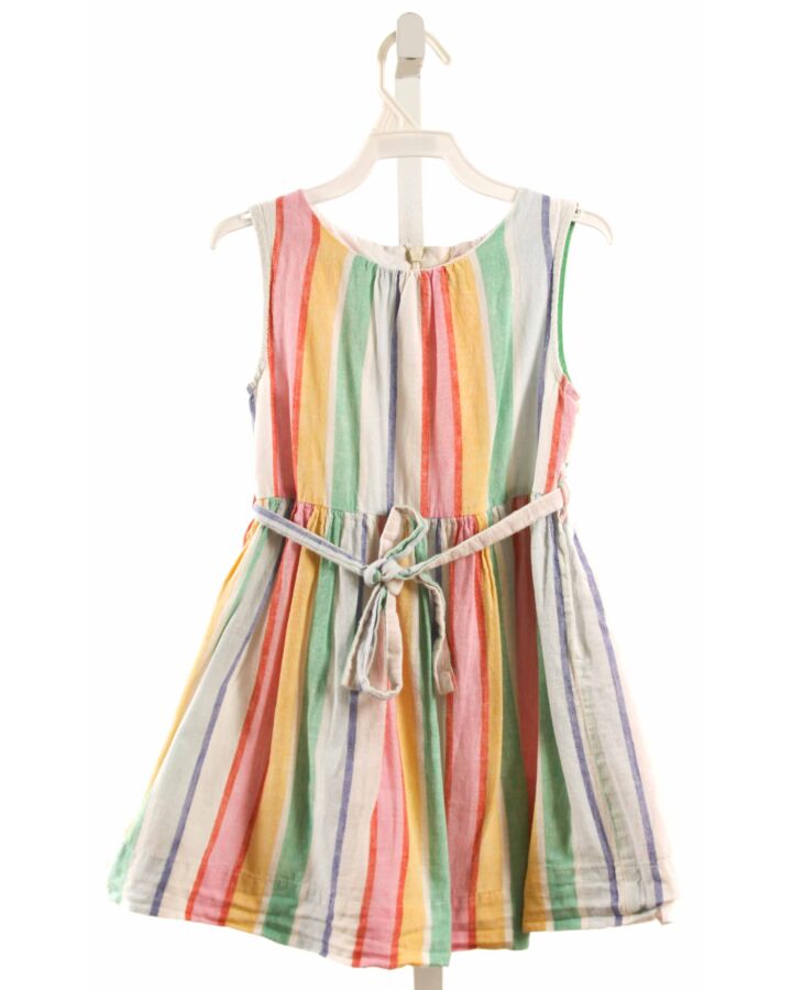 MINI BODEN  PINK  STRIPED  DRESS
