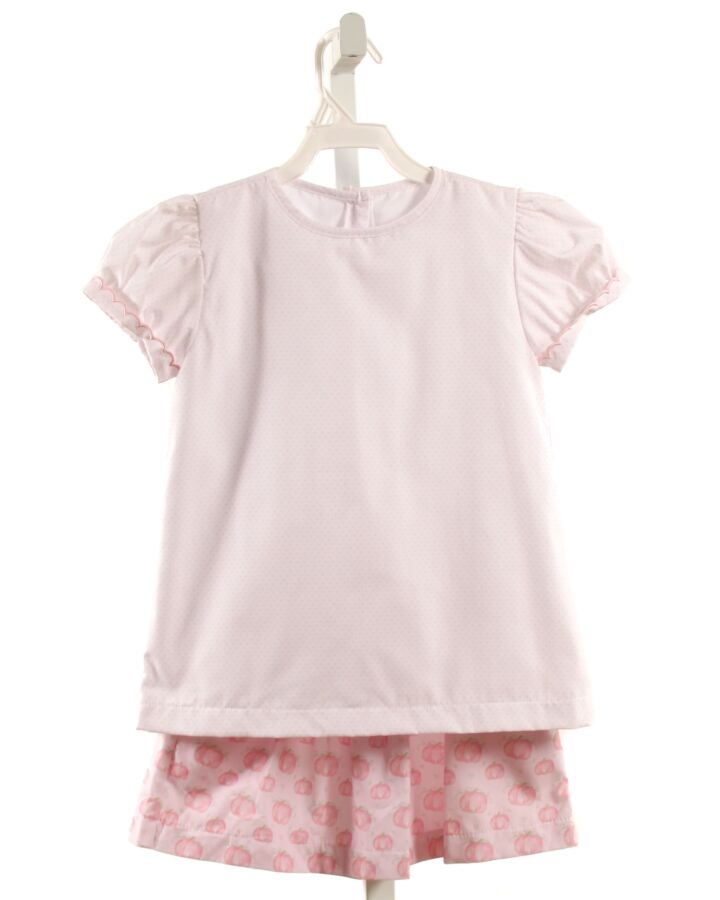 JAMES & LOTTIE  PINK  POLKA DOT PRINTED DESIGN 2-PIECE OUTFIT