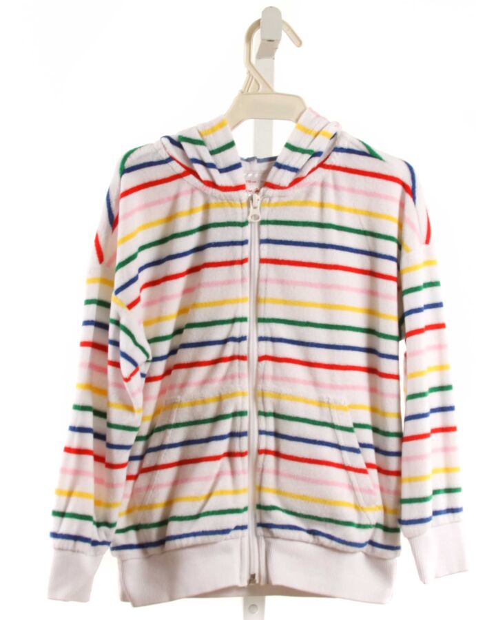 HANNA ANDERSSON  MULTI-COLOR TERRY CLOTH STRIPED  COVER UP