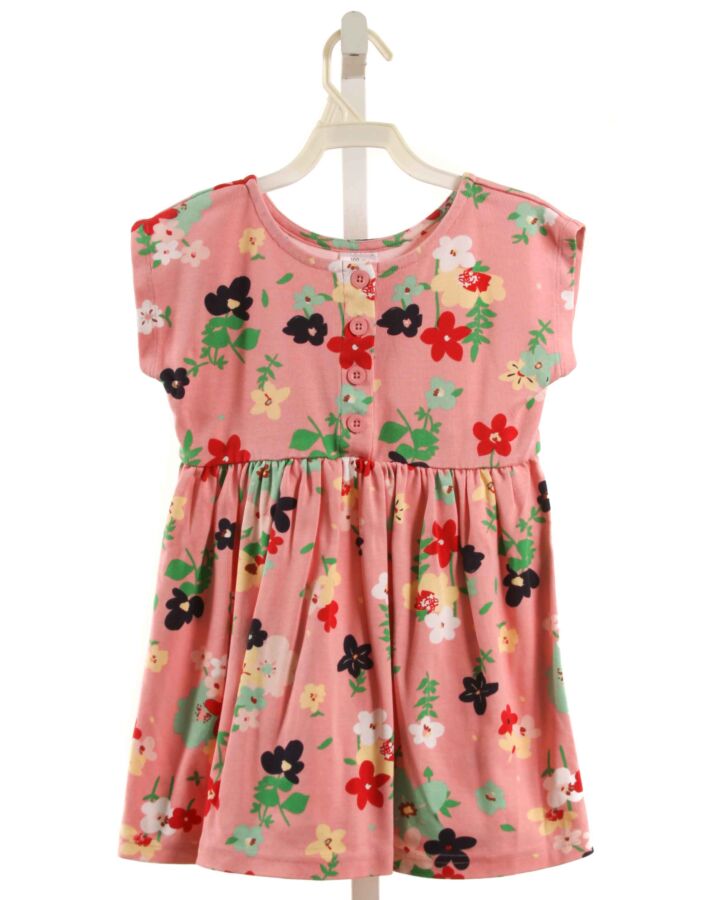 HANNA ANDERSSON  PINK  FLORAL  KNIT DRESS