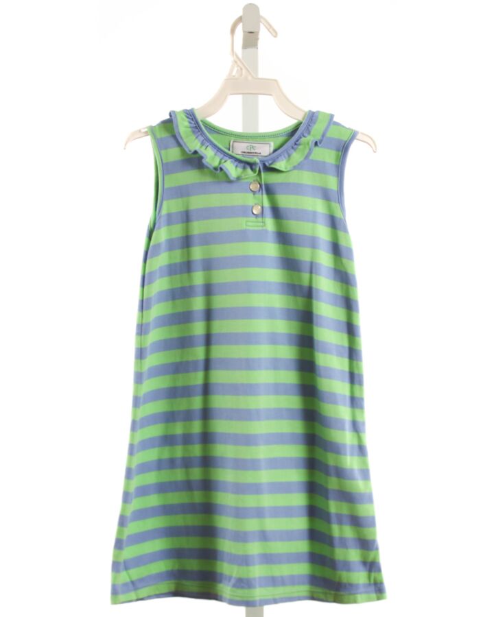 CPC  GREEN  STRIPED  KNIT DRESS