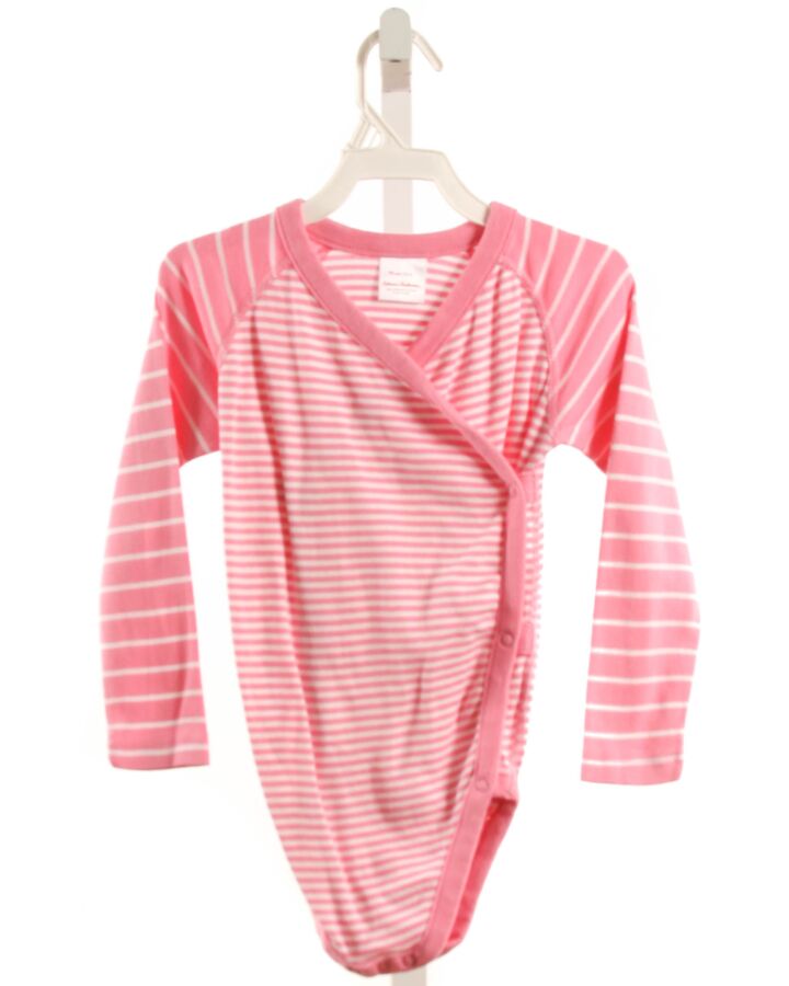 HANNA ANDERSSON  PINK  STRIPED  KNIT LS SHIRT