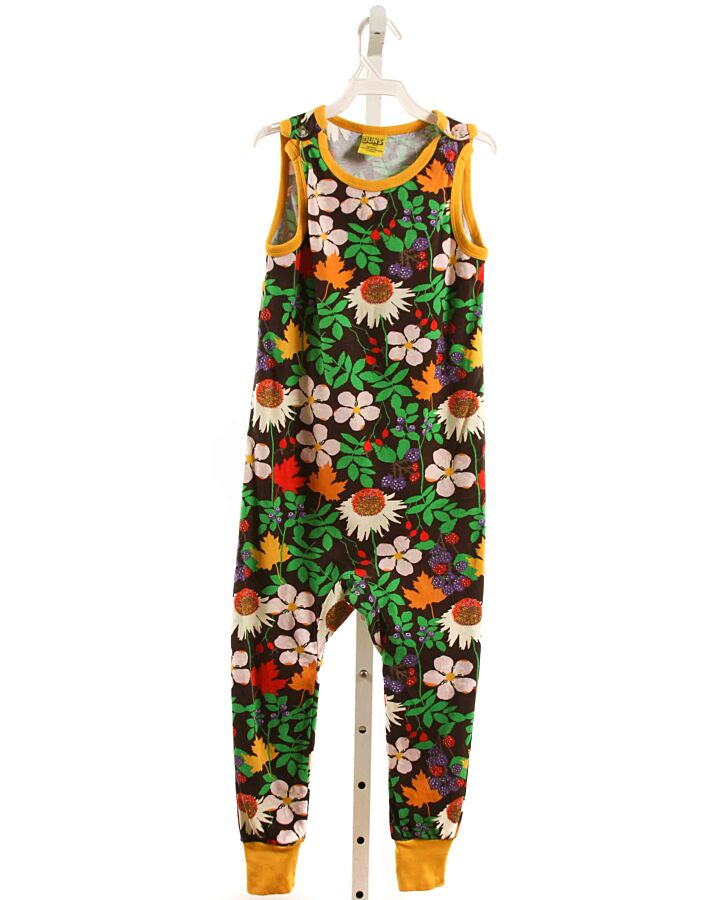 DUNS  MULTI-COLOR  FLORAL  KNIT ROMPER