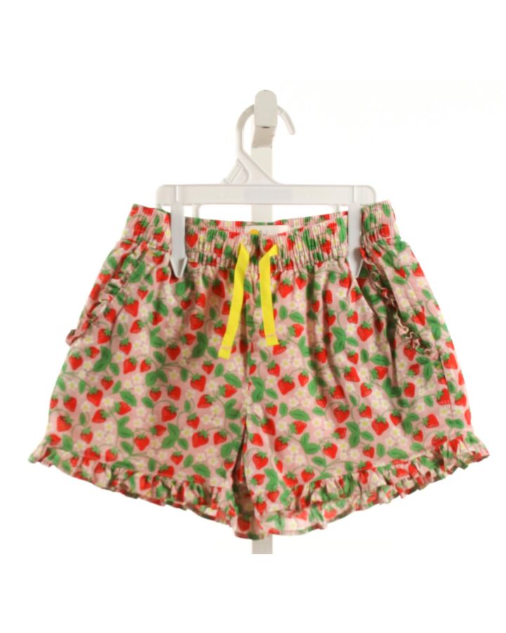 MINI BODEN  RED    SHORTS WITH RUFFLE