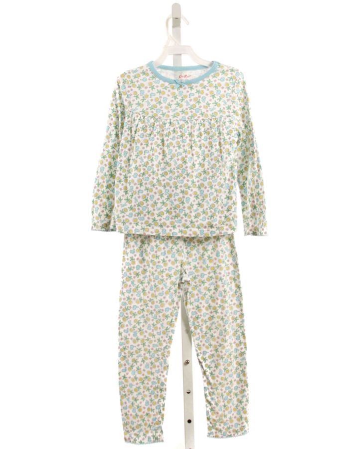 CATH KIDS  AQUA  FLORAL  LOUNGEWEAR WITH PICOT STITCHING