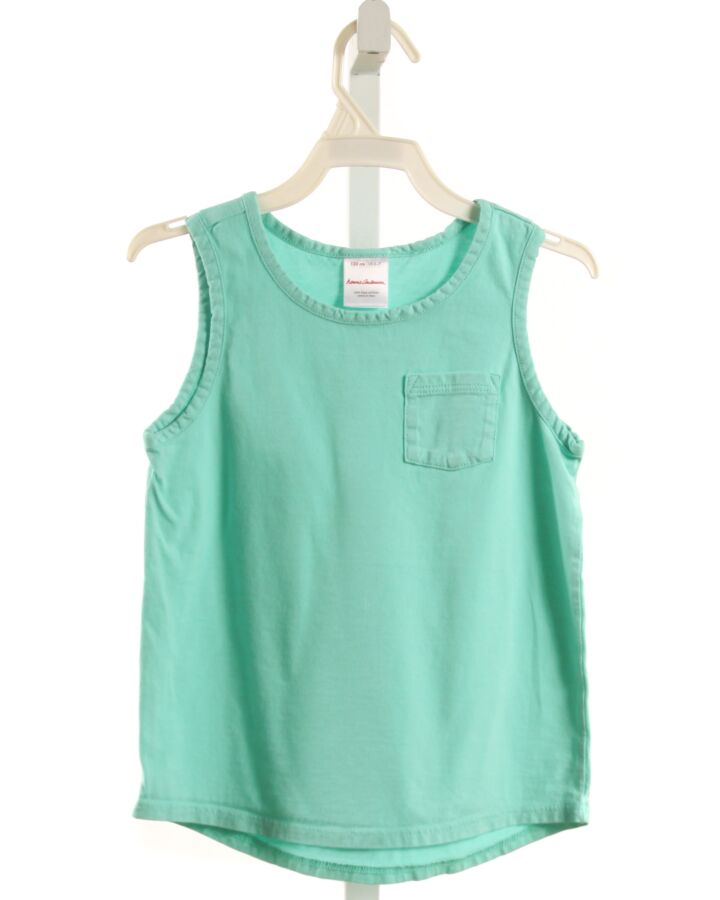 HANNA ANDERSSON  MINT    KNIT TANK