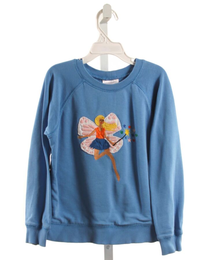 HANNA ANDERSSON  BLUE   APPLIQUED PULLOVER