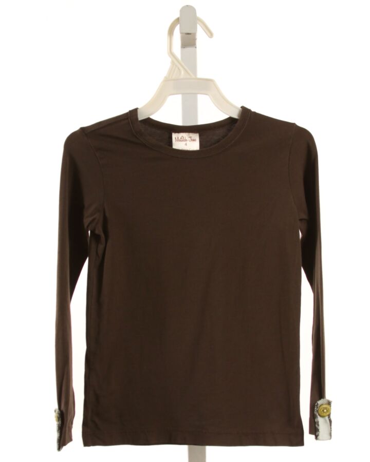 MATILDA JANE  BROWN    KNIT LS SHIRT