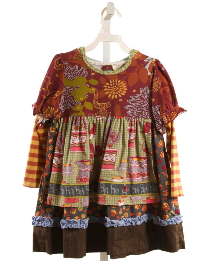 MATILDA JANE  BROWN  PRINT  DRESS