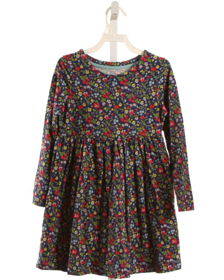 MINI BODEN  MULTI-COLOR  FLORAL  KNIT DRESS