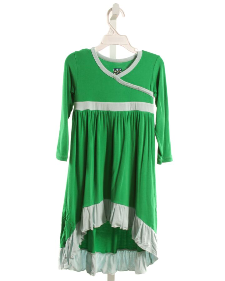 KICKEE PANTS  GREEN    KNIT DRESS