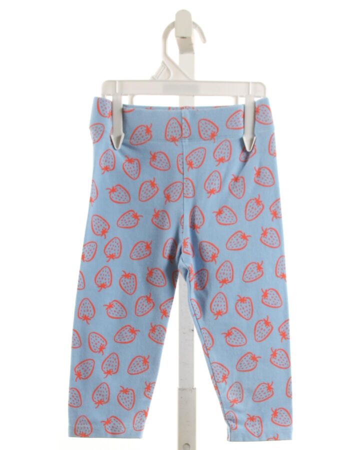 MINI BODEN  BLUE KNIT  PRINTED DESIGN LEGGINGS