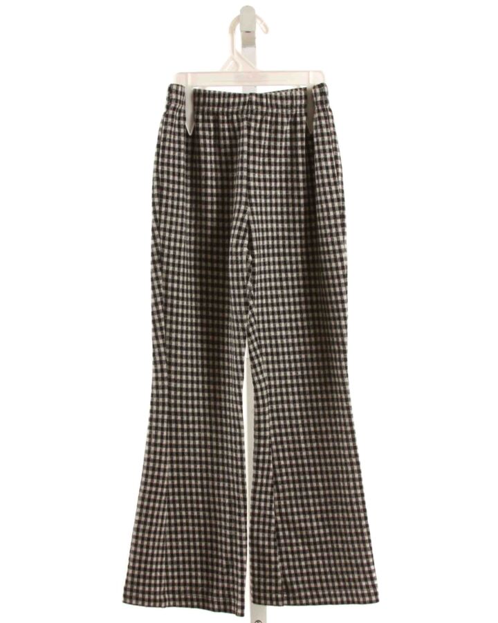 HANNA ANDERSSON  BLACK  HOUNDSTOOTH  PANTS