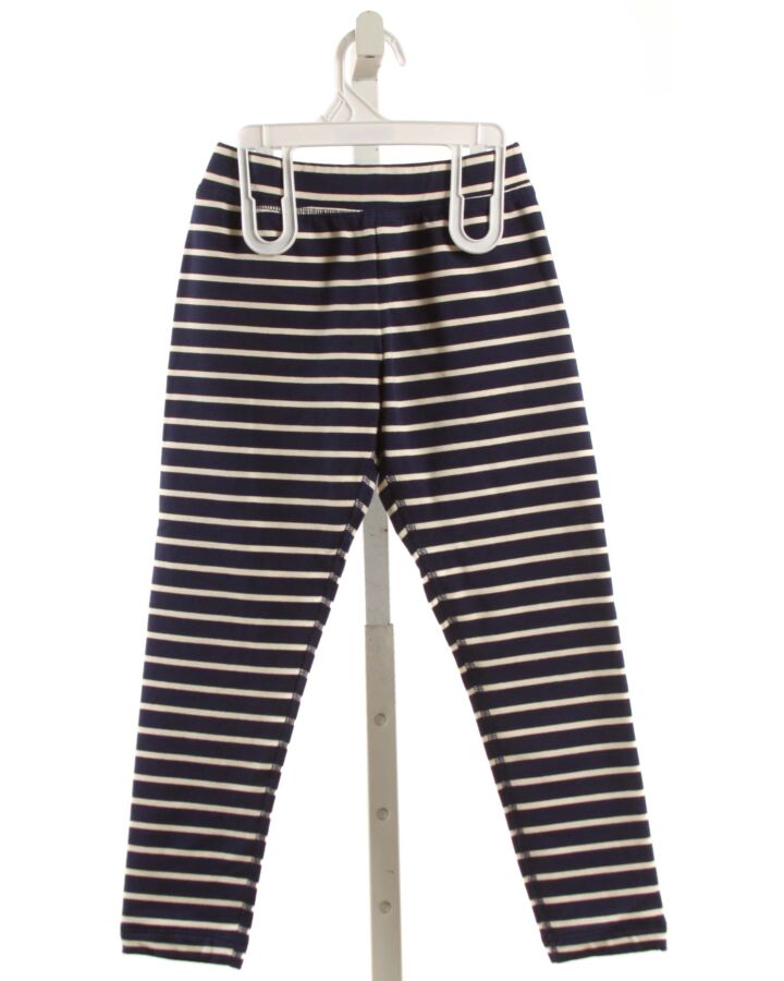 HANNA ANDERSSON  BLUE KNIT STRIPED  LEGGINGS