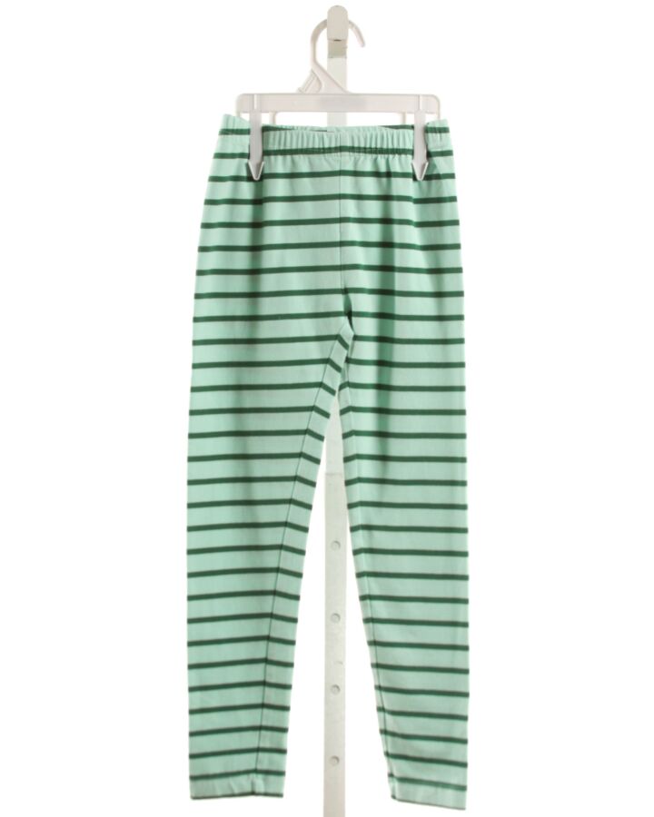 HANNA ANDERSSON  GREEN KNIT STRIPED  LEGGINGS