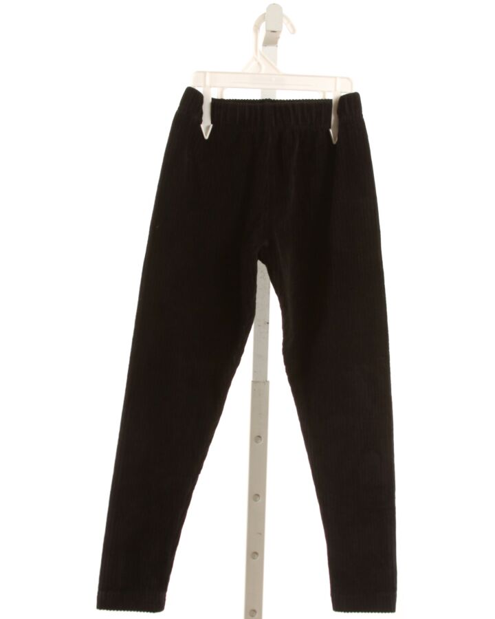 HANNA ANDERSSON  BLACK CORDUROY   LEGGINGS