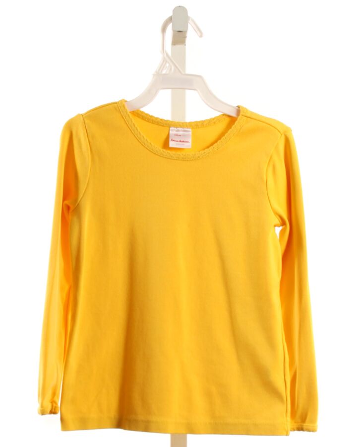 HANNA ANDERSSON  YELLOW    KNIT LS SHIRT