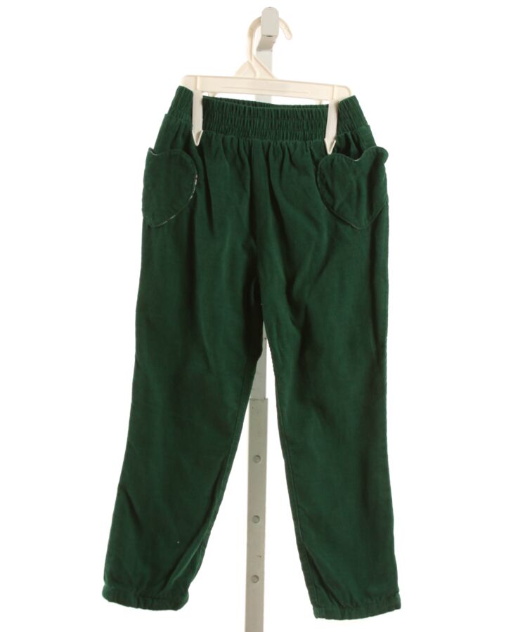 MINI BODEN  GREEN CORDUROY   PANTS