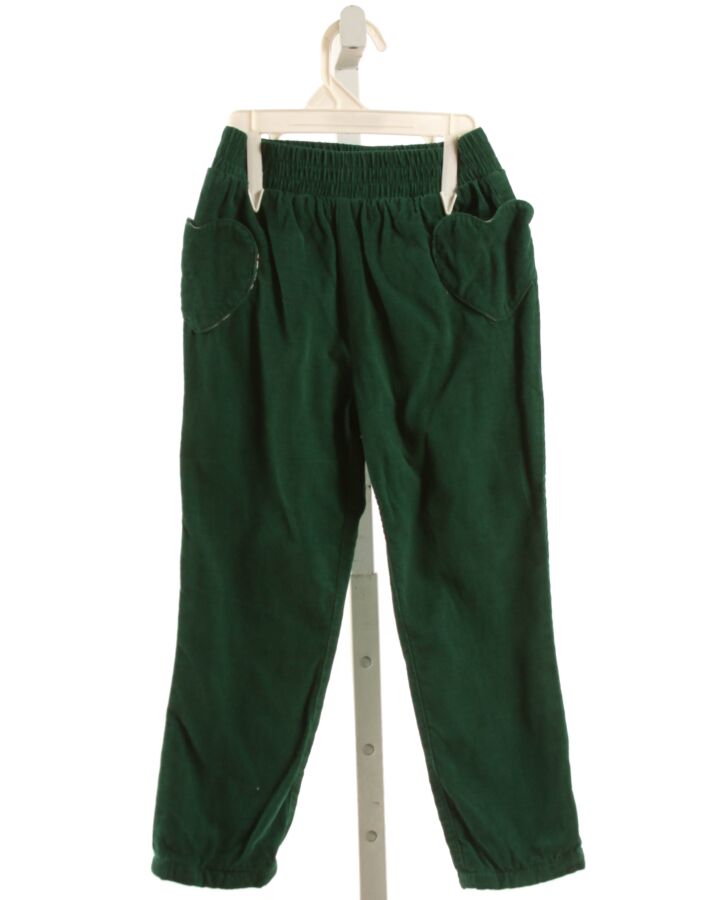 MINI BODEN  GREEN CORDUROY   PANTS