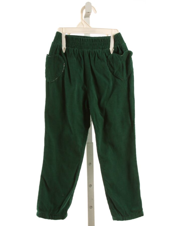 MINI BODEN  GREEN CORDUROY   PANTS