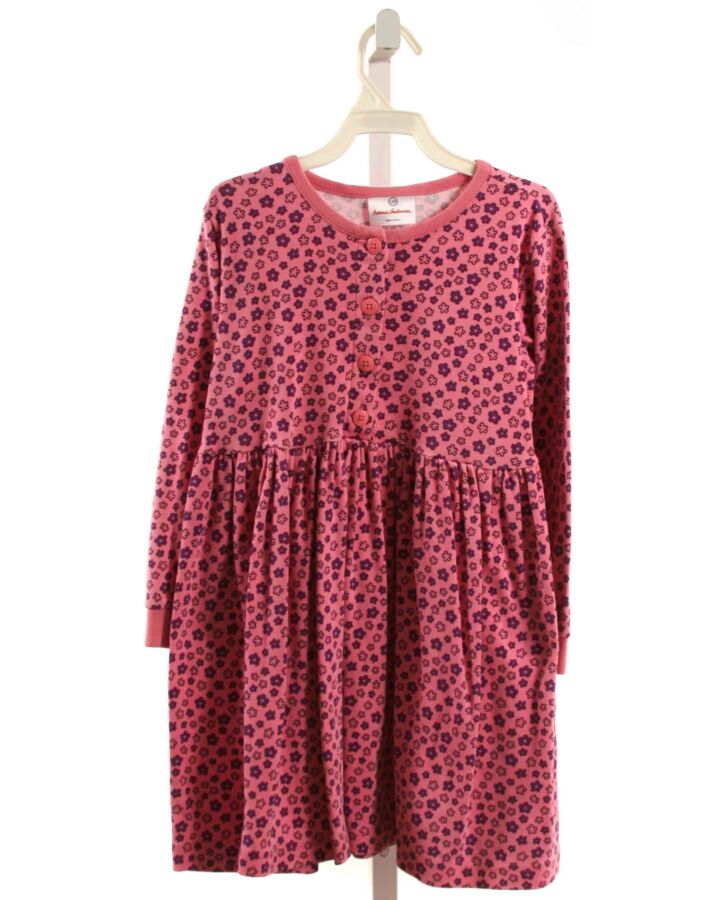 HANNA ANDERSSON  PINK  FLORAL  KNIT DRESS
