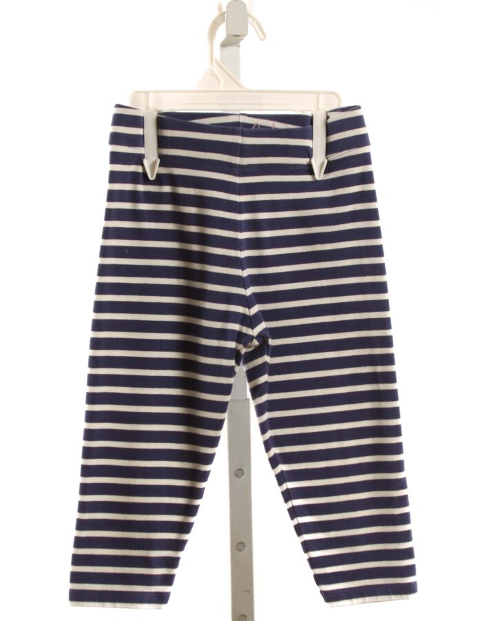 MINI BODEN  BLUE  STRIPED  LEGGINGS