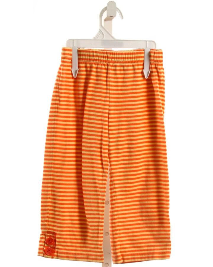 HANNA ANDERSSON  ORANGE  STRIPED  LEGGINGS