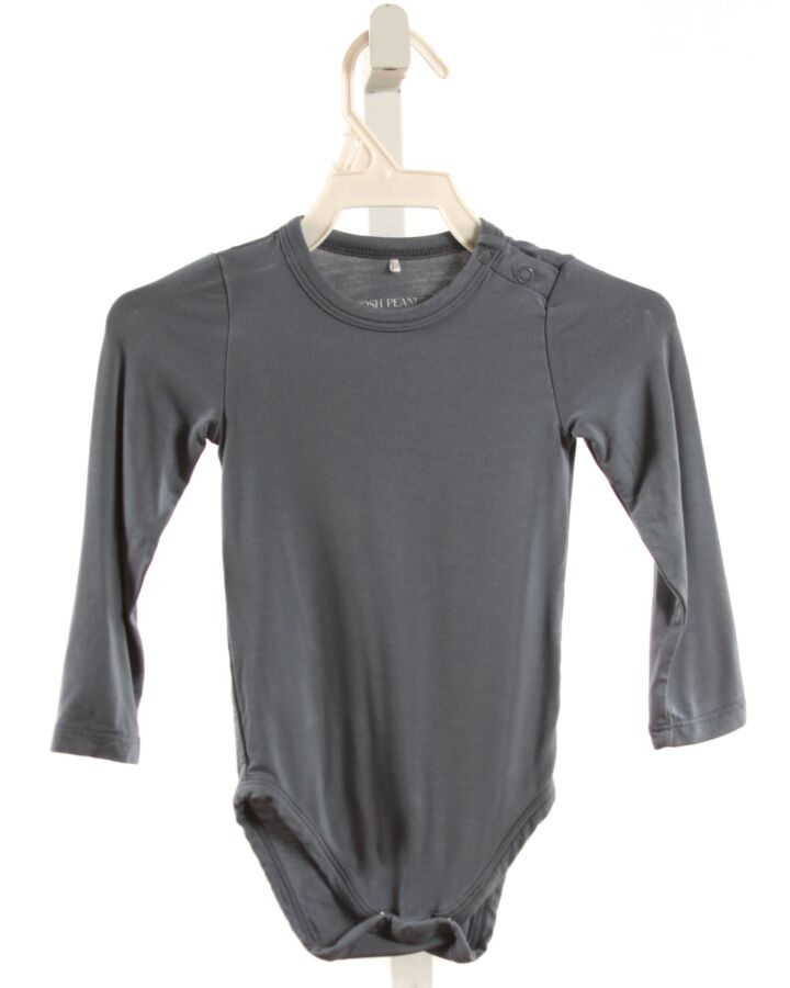 POSH PEANUT  BLUE    KNIT LS SHIRT