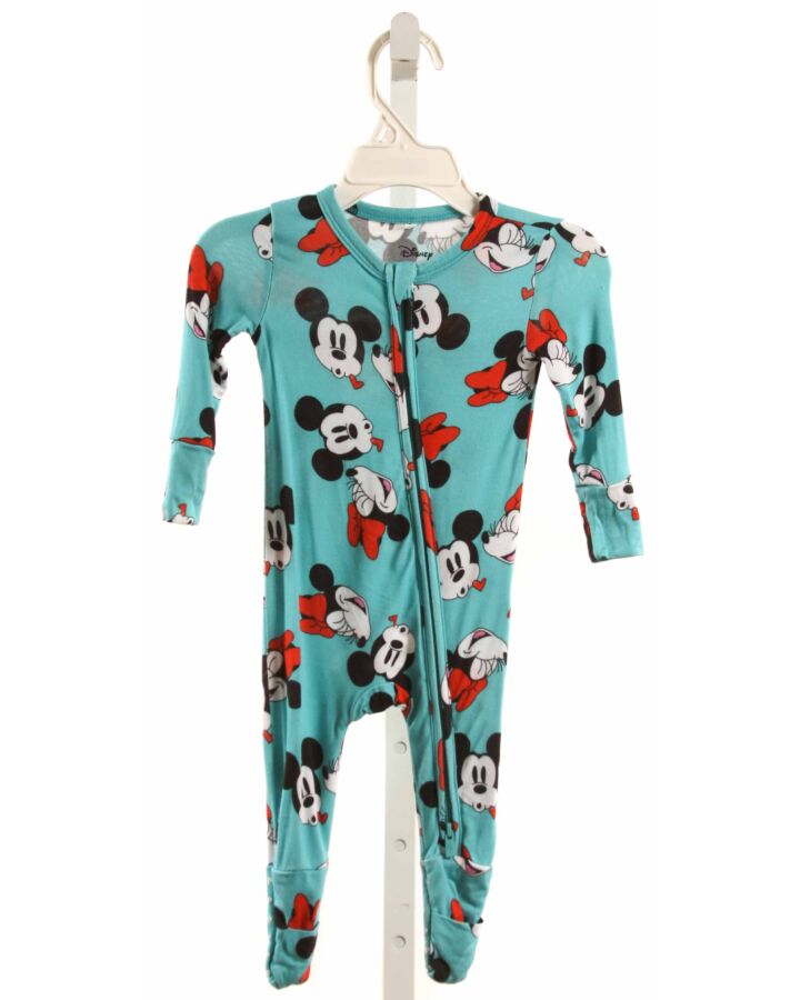 POSH PEANUT  BLUE KNIT  PRINTED DESIGN LAYETTE