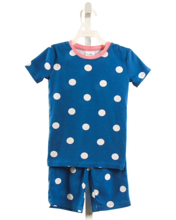 MINI BODEN  BLUE KNIT POLKA DOT  LOUNGEWEAR