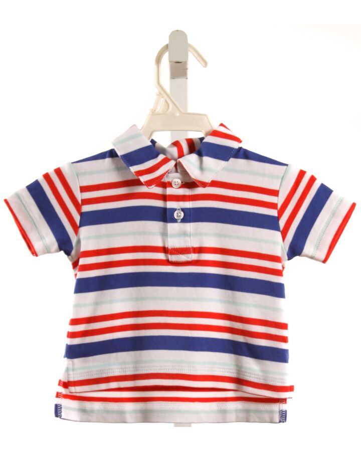CPC  BLUE  STRIPED  KNIT SS SHIRT