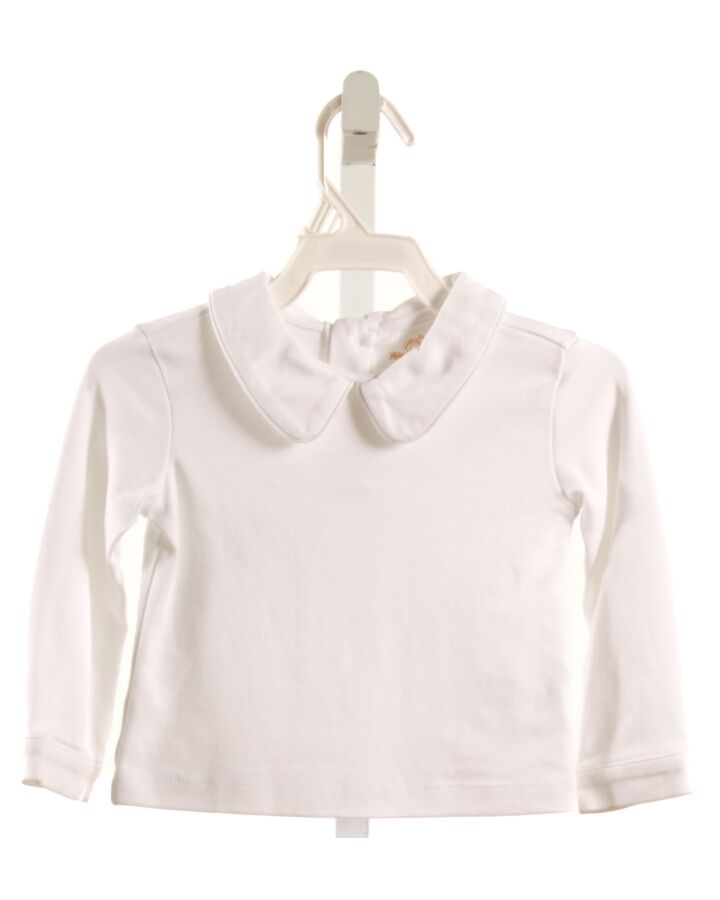 BROWN BOWEN AND COMPANY  WHITE    KNIT LS SHIRT