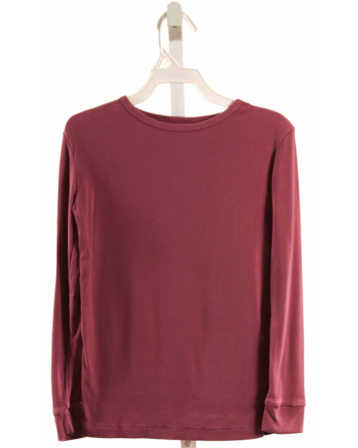 SWEET BAMBOO  PINK    KNIT LS SHIRT