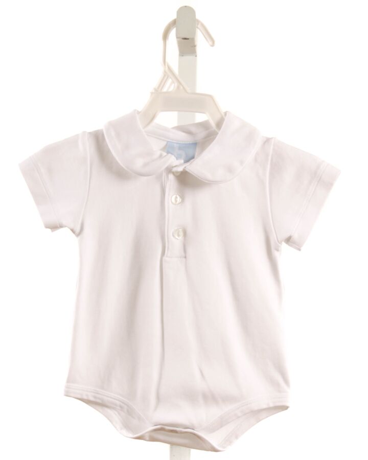 BELLA BLISS  WHITE    KNIT SS SHIRT