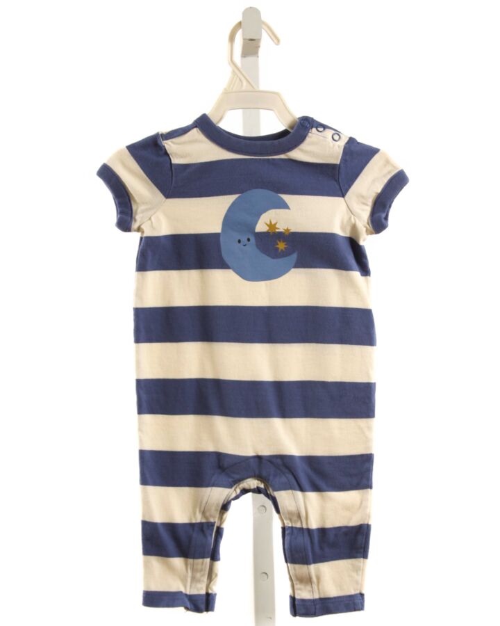 HANNA ANDERSSON  BLUE KNIT STRIPED  LONGALL