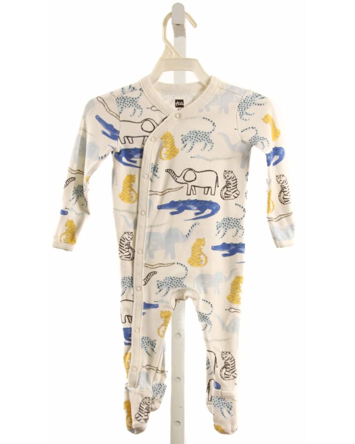 TEA  WHITE KNIT  PRINTED DESIGN LAYETTE