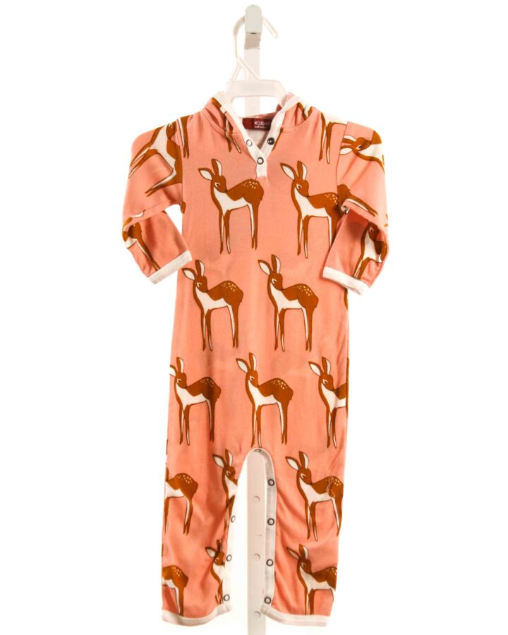 MILKBARN  PINK KNIT  PRINTED DESIGN LAYETTE
