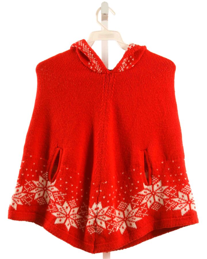 MINI BODEN  RED    PULLOVER