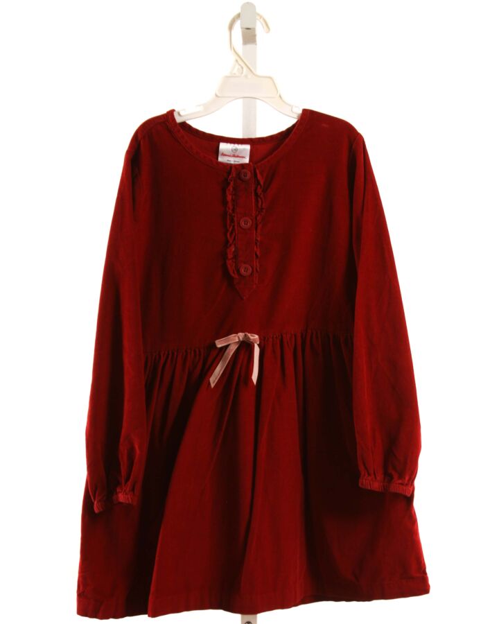 HANNA ANDERSSON  RED CORDUROY   PARTY DRESS