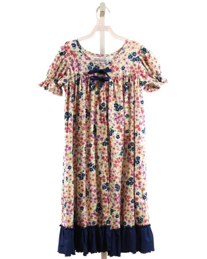 ONLY LITTLE ONCE  BLUE KNIT FLORAL  LOUNGEWEAR