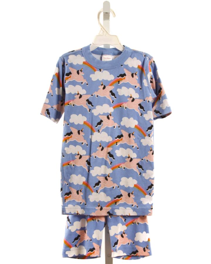 HANNA ANDERSSON  BLUE KNIT   LOUNGEWEAR