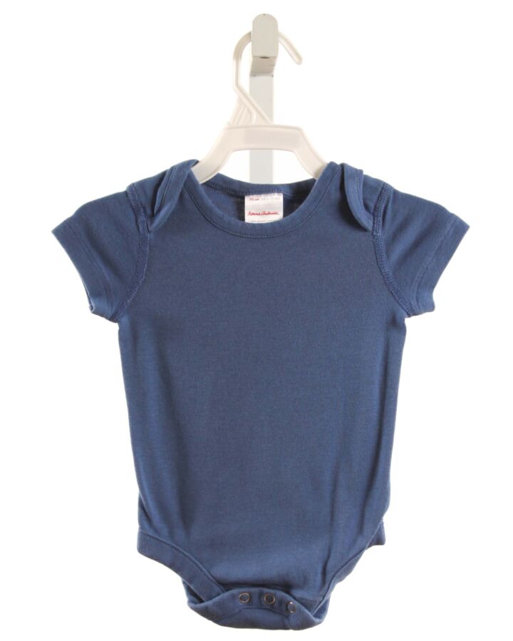 HANNA ANDERSSON  BLUE    KNIT SS SHIRT
