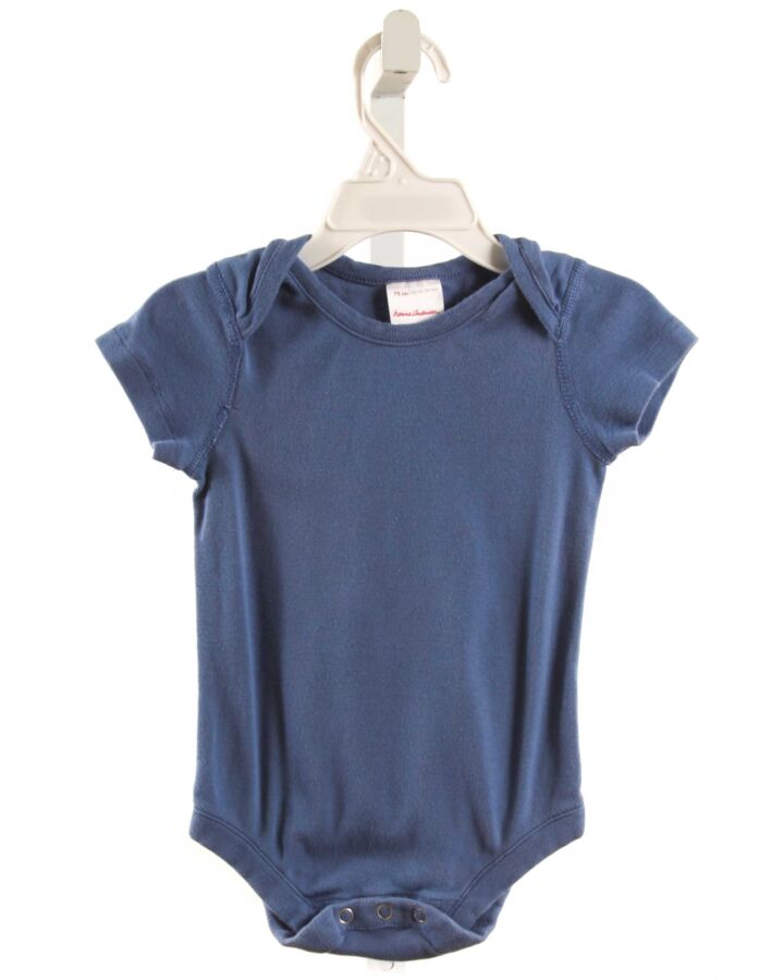 HANNA ANDERSSON  BLUE    KNIT SS SHIRT