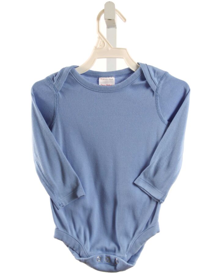 HANNA ANDERSSON  LT BLUE    KNIT LS SHIRT