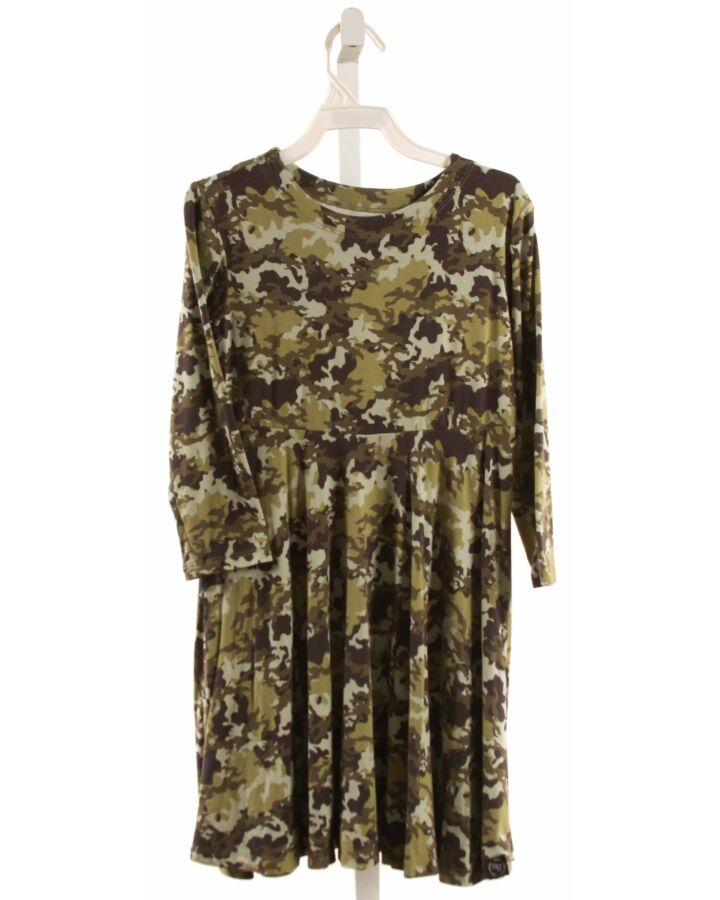 SWEET BAMBOO  FOREST GREEN    KNIT DRESS