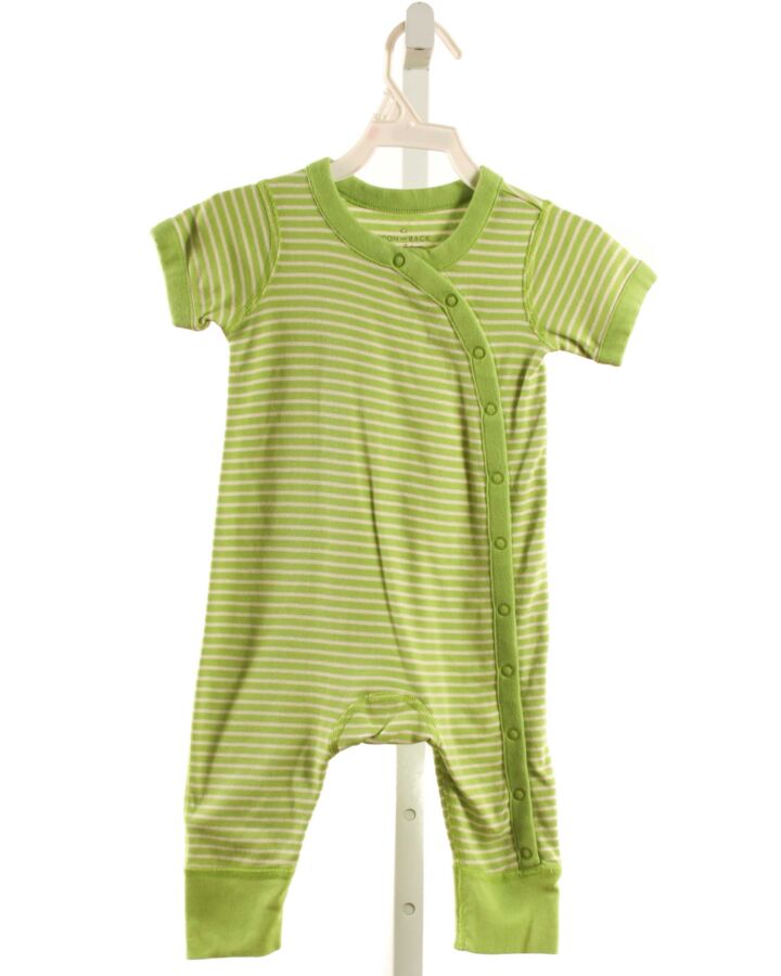 HANNA ANDERSSON  LIME GREEN  STRIPED  LOUNGEWEAR