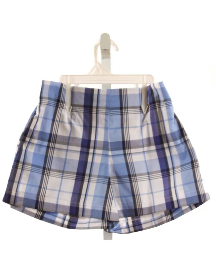 CPC  BLUE  PLAID  SHORTS