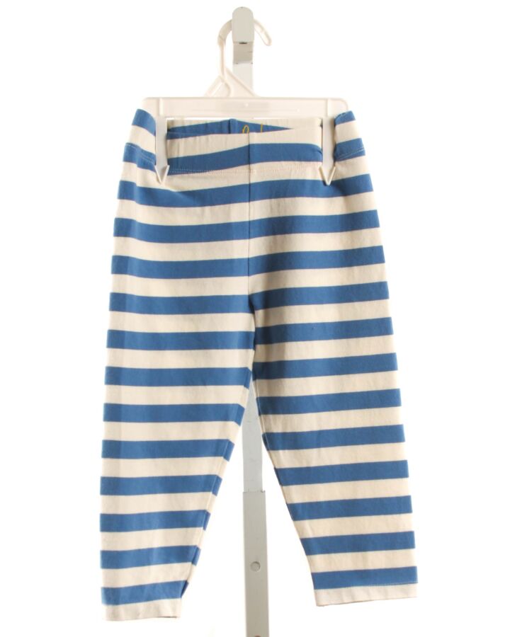 MINI BODEN  BLUE  STRIPED  LEGGINGS