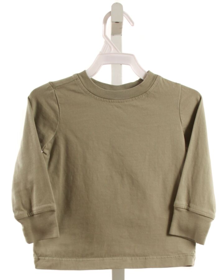 HANNA ANDERSSON  GREEN    KNIT LS SHIRT